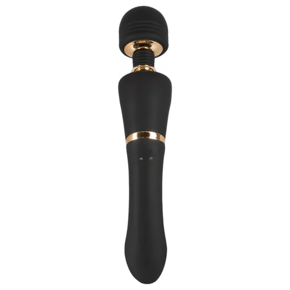 Cleopatra Wand - vibrējošs masāžas vibrators ūdensizturīgs uzlādējams melns