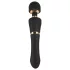 Cleopatra Wand - vibrējošs masāžas vibrators ūdensizturīgs uzlādējams melns