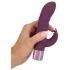 Rabbit Vibe - uzlādējams truša vibrators ar klitora stimulatoru lilla krāsā