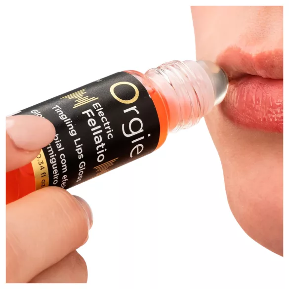 Orgie Electric Fellation - kņudinoša lūpu spīdums (10 ml)