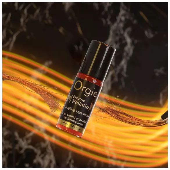 Orgie Electric Fellation - kņudinoša lūpu spīdums (10 ml)