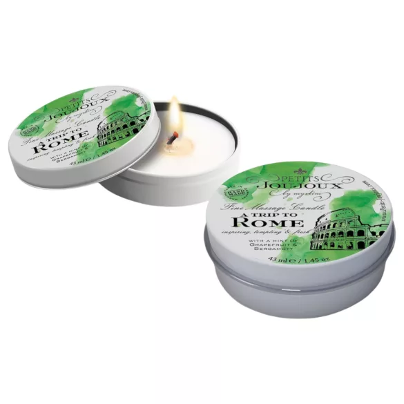 Petits Joujoux masāžas svece greipfrūts-bergamote 43ml