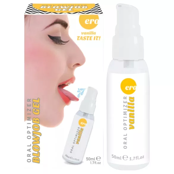 HOT - orālais lubrikanta gels “Blowjob Gel” ar vaniļas garšu (50 ml)