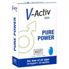   V-Active - uztura bagātinātājs kapsulas vīriešiem 20 gab