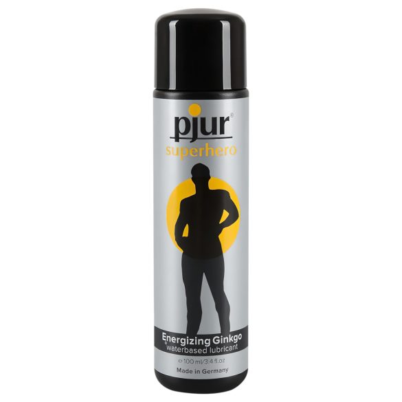 pjur superhero - vīriešu stimulējošs lubrikants 100ml