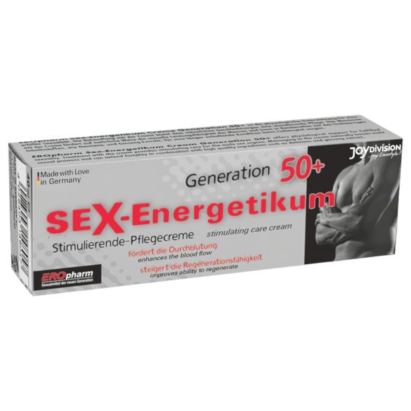 "Seksuālā Enerģija 50+ krēms vīriešiem - (40ml)"
