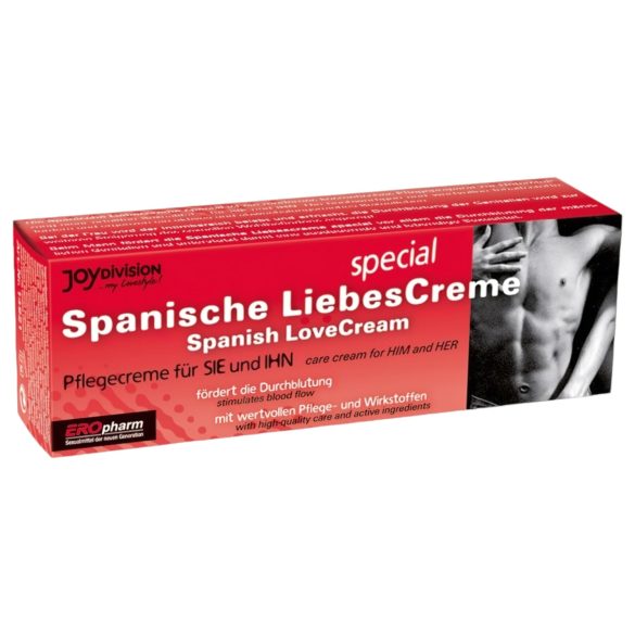 Spāņu mīlestības krēms - sievietēm un vīriešiem (40 ml)