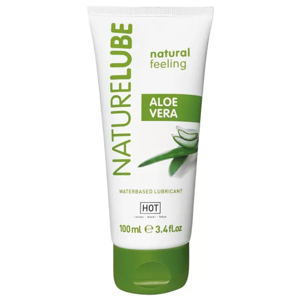 HOT NatureLube ūdens bāzes lubrikants ar alveju 100ml