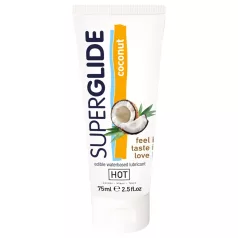 HOT Superglide ēdams lubrikants ar kokosriekstu garšu 75ml