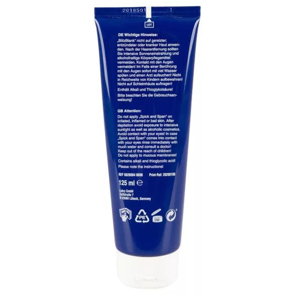 Depilācijas krēms - 125ml