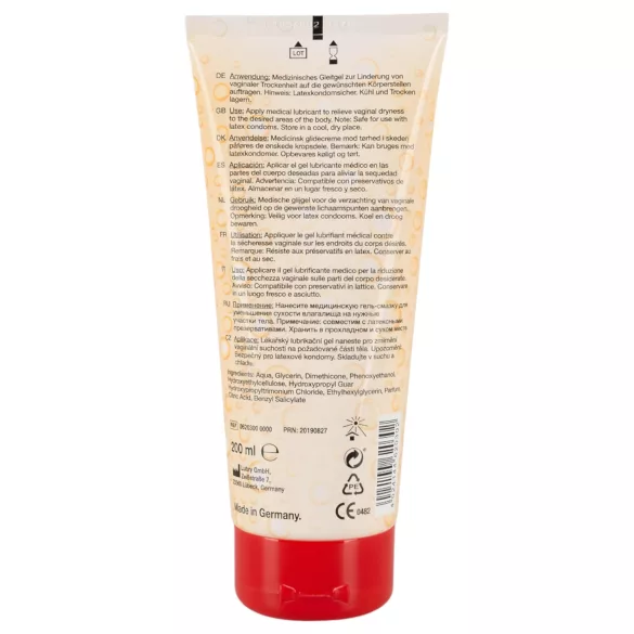 flutschi lubrikants uz ūdens bāzes dzintara krāsā 200ml