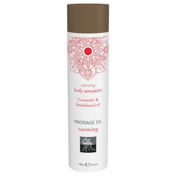 Shiatsu Warming - masāžas eļļa ar koriandru un sandalkoku 100ml