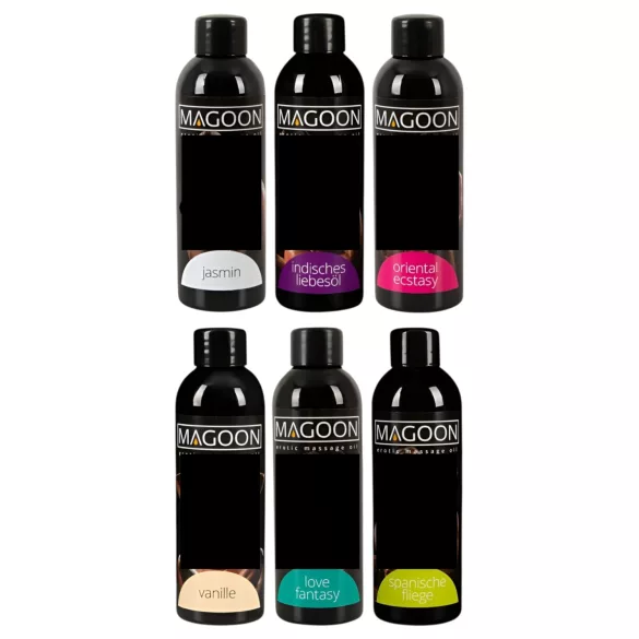 Magoon masāžas eļļu komplekts (6x100ml)