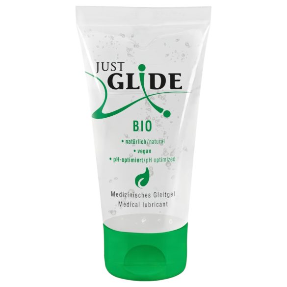 Just Glide Bio - ūdens bāzes vegānisks lubrikants 50 ml