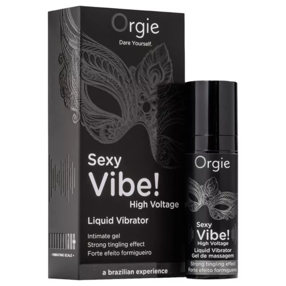 Orgie šķidrais vibrators sievietēm un vīriešiem 15ml