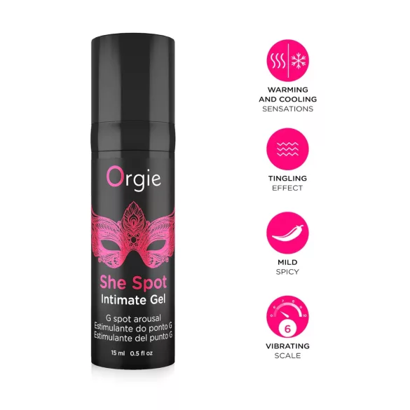 Orgie G-punkta stimulējošs serums sievietēm 15ml