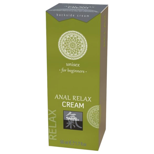 HOT Shiatsu anālais lubrikants relaksējošs krēms 50ml