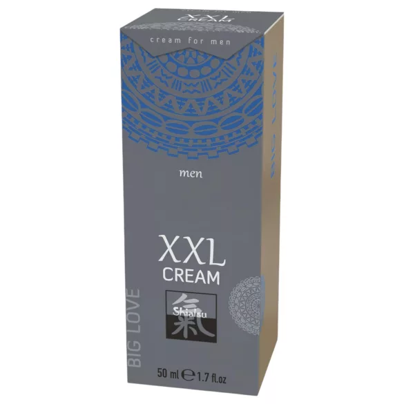HOT Shiatsu XXL - stimulējošs intīmais krēms vīriešiem sildošs 50ml