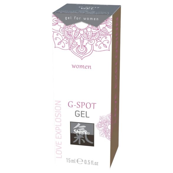 HOT Shiatsu G-Spot - G punkta stimulējošs intīmais gels (15ml)