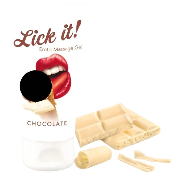Lick it! - ēdamais lubrikants ar baltās šokolādes garšu 50ml