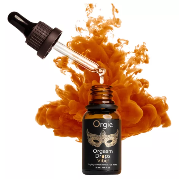 Orgie Orgasm Drops Vibe - tirpinošs intīmais gēls sievietēm (15 ml)