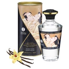 Shunga - masāžas eļļa sildoša vaniļas aromāts 100ml