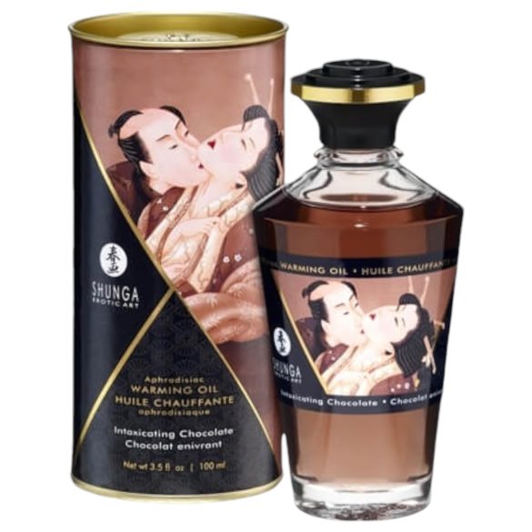 Shunga - sildoša masāžas eļļa - šokolāde (100ml)