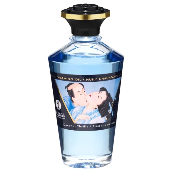 Shunga - masāžas eļļa sildoša ar kokosriekstu 100ml