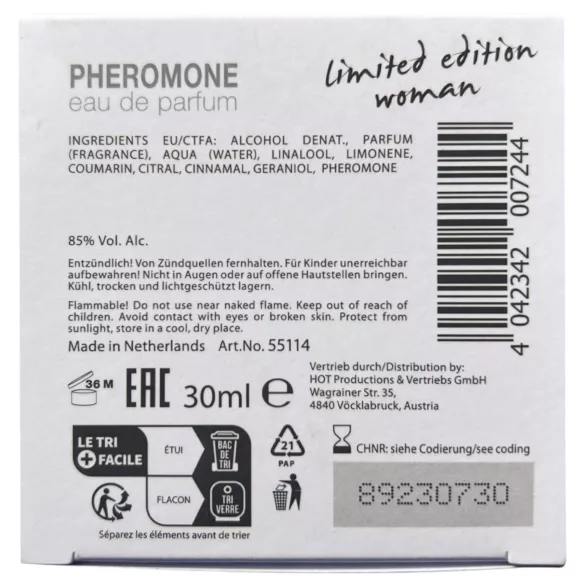 HOT Dubai - sieviešu feromonu parfīms 30ml