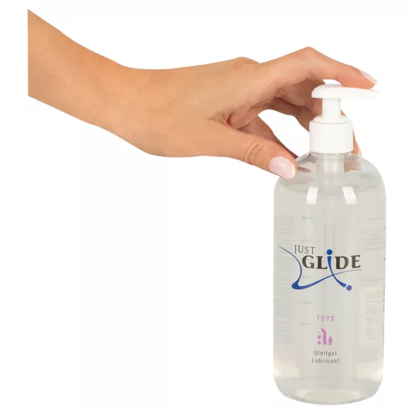 Just Glide Toylube - ūdens bāzes lubrikants rotaļlietām (500 ml)
