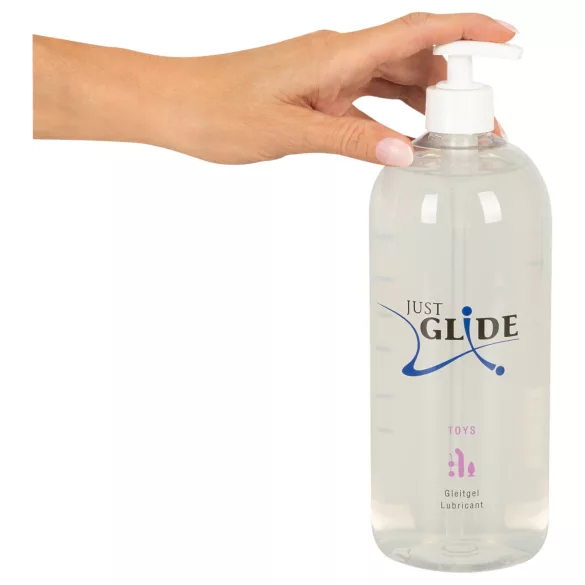Just Glide Toy - ūdens bāzes lubrikants rotaļlietām 1000ml
