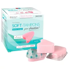   JoyDivision Soft-Tampons - mīkstie tamponi bez aukliņas (3 gab.)