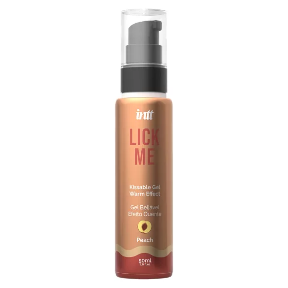 Intt lubrikants ar sildošu efektu persiku garša 50ml