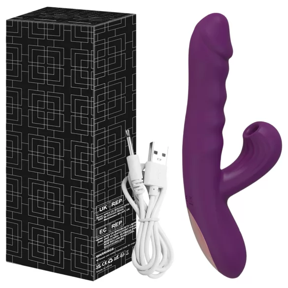 AlvUp - stimulējošs G‑punkta vibrators (violets)
