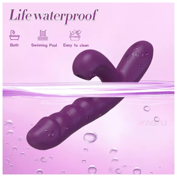 AlvUp - stimulējošs G‑punkta vibrators (violets)