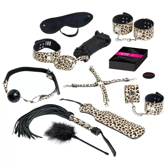 tease & please - Master & Slave - premium BDSM piedzīvojumu komplekts pāriem (13 daļās)