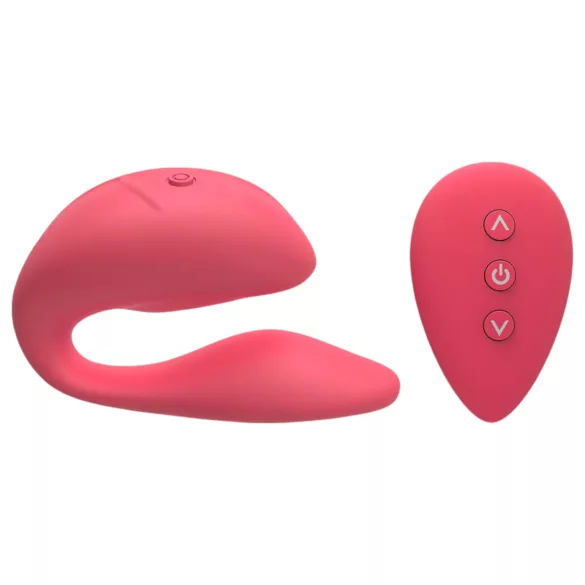 Cotoxo Cupid 2 - pāru vibrators ar tālvadību sarkans