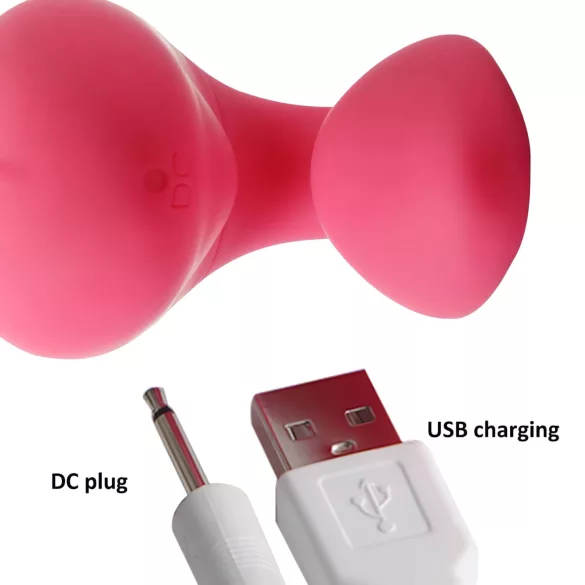 Cotoxo Cupid 2 - pāru vibrators ar tālvadību sarkans