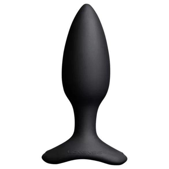 Lovense Hush 2 S - lietotnes vadāms anālais vibrators (38 mm, melns)
