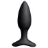 Lovense Hush 2 S - lietotnes vadāms anālais vibrators (38 mm, melns)