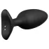 Lovense Hush 2 S - lietotnes vadāms anālais vibrators (38 mm, melns)