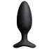 Lovense Hush 2 M - Lietotnes vadāms anālais vibrators (45 mm, melns)