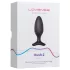 Lovense Hush 2 M - Lietotnes vadāms anālais vibrators (45 mm, melns)