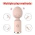 Sunfo Zemeņu - ūdensnecaurlaidīgs mini masāžas vibrators (rozā)
