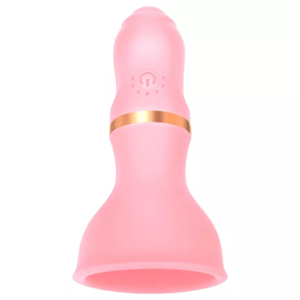 Sunfo - akumulatora krūšu vibrators rozā