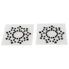 Uzlīmējams krūšu dekorācija - zvaigznes forma