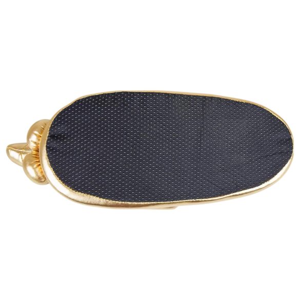 Dzimumlocekļa čības - ar zeltainu detaļu