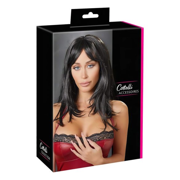 Cottelli - garā, melnā parūka