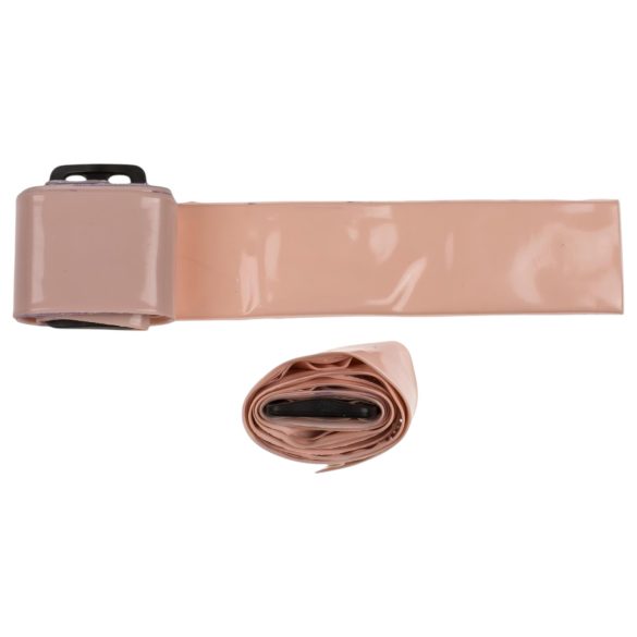 Cock Fighting - felfūjams piesprādzējams dildo naturāls