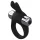 Pulselock Vantr - vibrējošais truša dzimumlocekļa gredzens (melns) - 30 mm